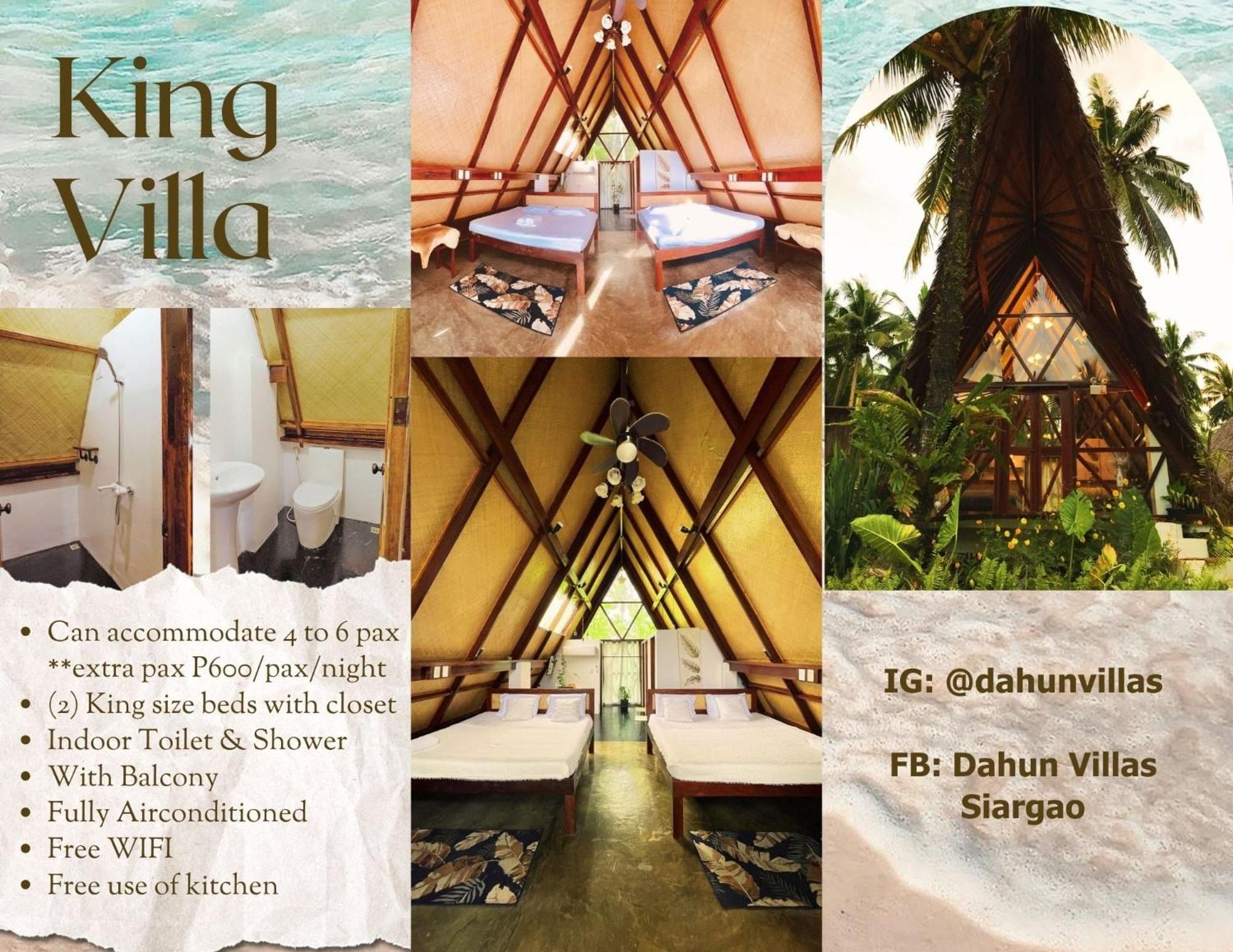 Dahun Villas Siargao جنرال لونا المظهر الخارجي الصورة