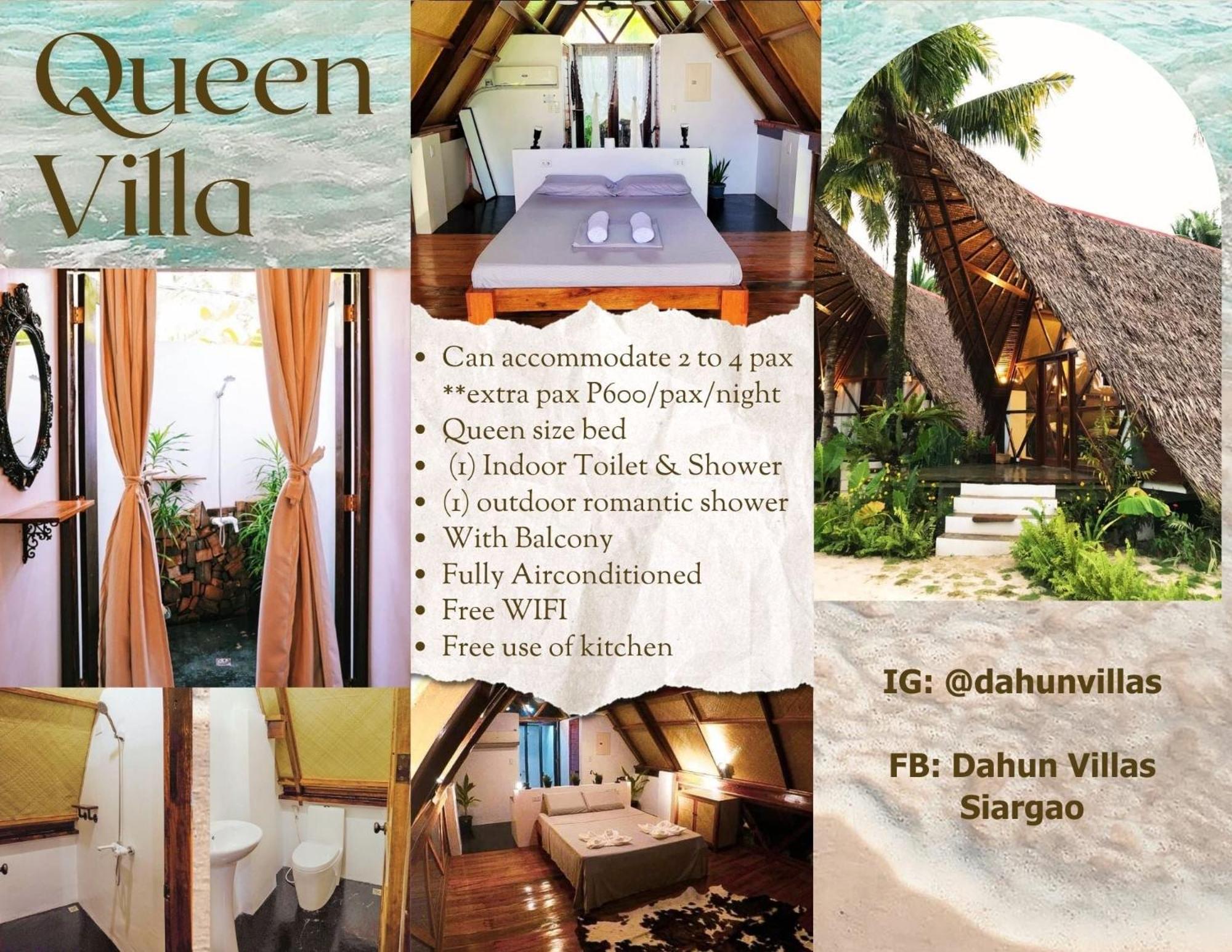 Dahun Villas Siargao جنرال لونا المظهر الخارجي الصورة